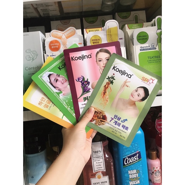 Ủ Trắng Mặt Và Cổ Koejina Hàn Quốc Trắng Liền Sau Lần Đầu Sử Dụng