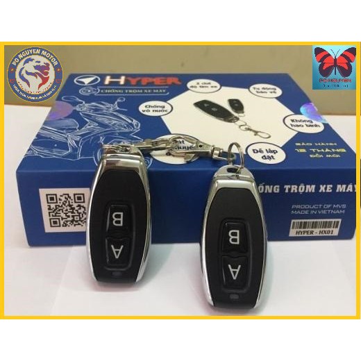 BỘ KHÓA CHỐNG TRỘM XE MÁY HYPER