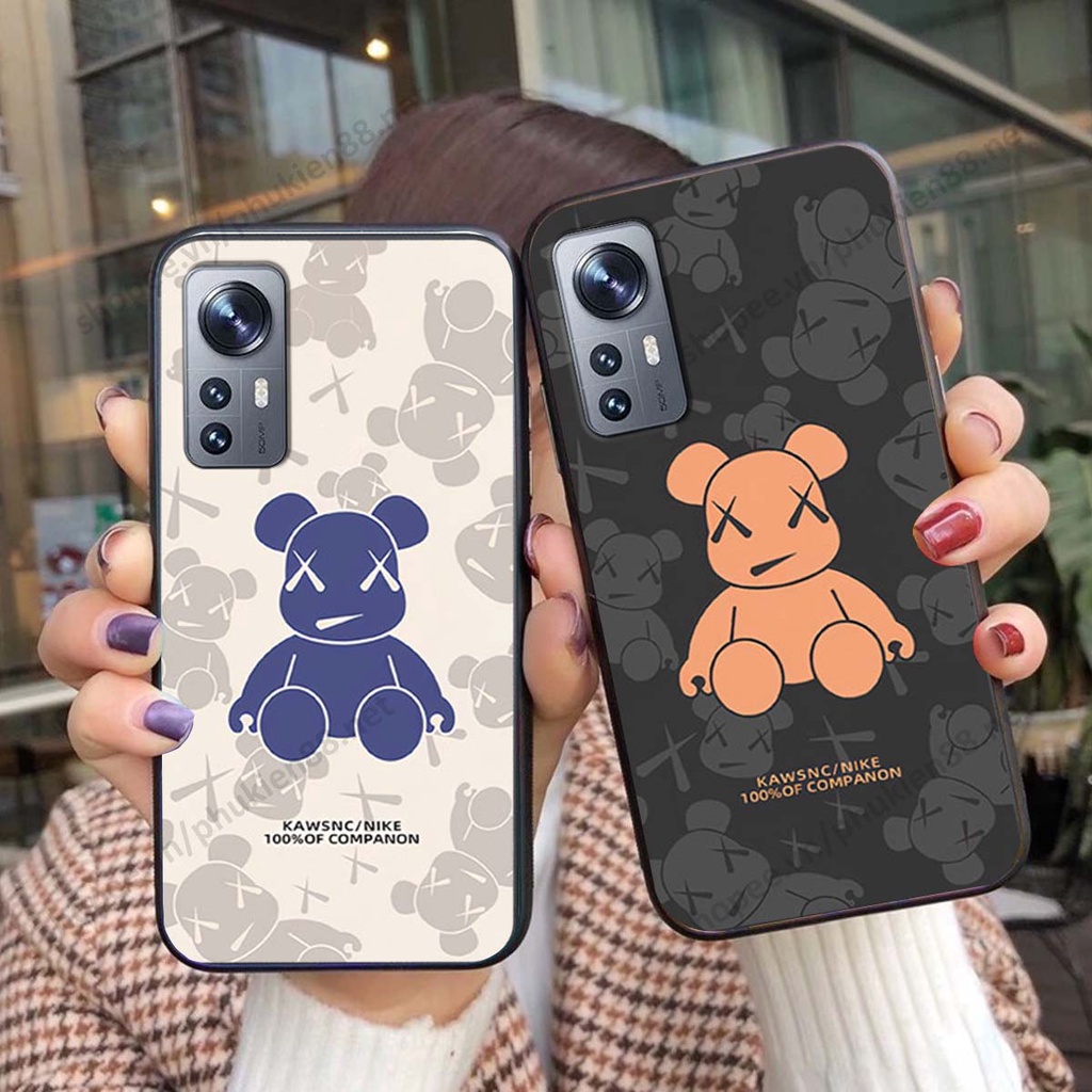 Ốp lưng Xiaomi 12 / Xiaomi 12 Pro hình Robot Bear, Kawsnc bảo vệ điện thoại