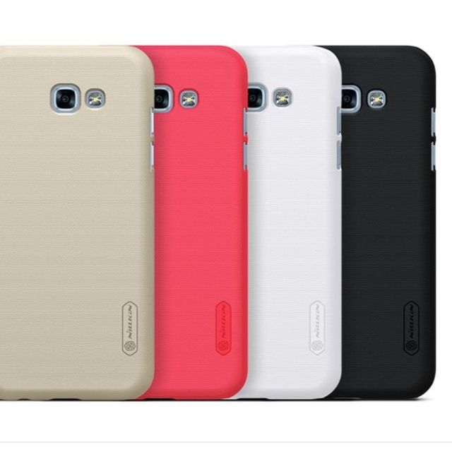 Ốp lưng Nillkin sần cho Galaxy A3 2017 - Đen, Vàng