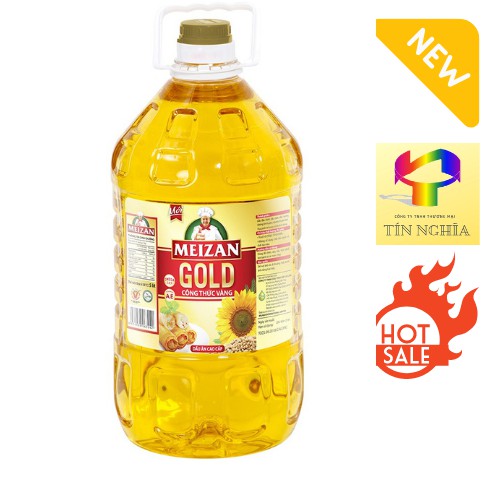 DẦU ĂN MEIZAN GOLD 5L - Chiên là mê - Giá khỏi chê