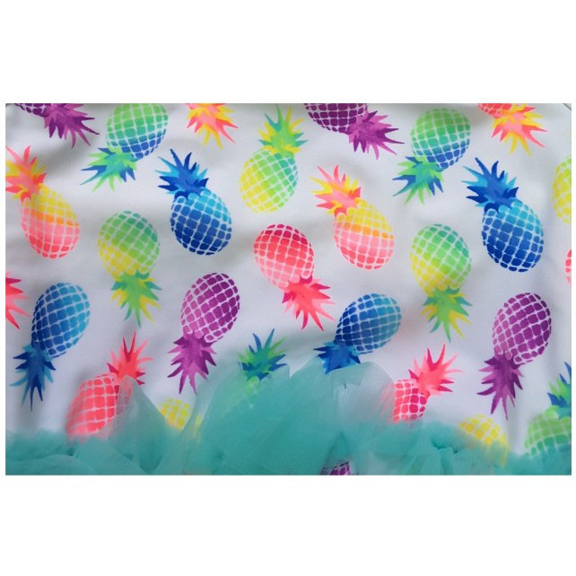 Váy đầm bơi Tu Tu trái thơm mùa hè bé gái ( hàng xuất xịn)