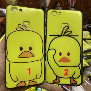Ốp Vivo V7plus dẻo in hình vịt kute