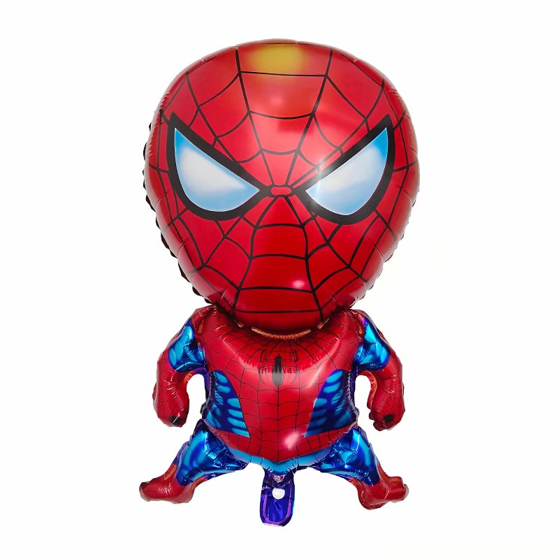 1 Bong Bóng Lá Nhôm Hình Siêu Anh Hùng Hoạt Hình Avenger Người Nhện Helium Globos Trang Trí Tiệc Sinh Nhật Cho Bé