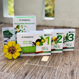 Detox Giảm cân 123 Arkopharma Pháp