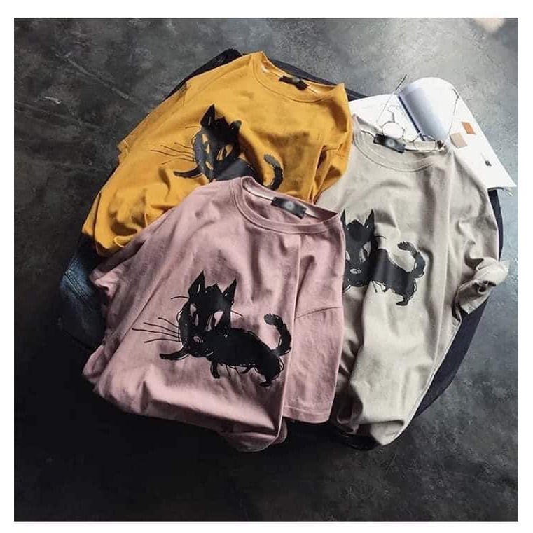 Áo phông mèo HLU0319