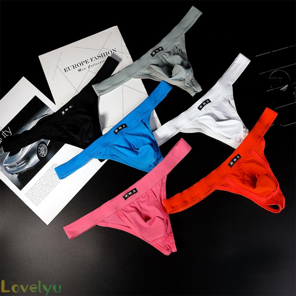 Men G-string Briefs Bikini Hip Lift Panties Low Rise Panties Sexy Panties