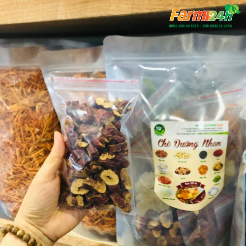Táo đỏ cắt lát, nguyên liệu nấu chè dưỡng nhan, bồi bổ sức khỏe, an thần ngủ ngon, thanh nhiệt tự nhiên | Farm24h