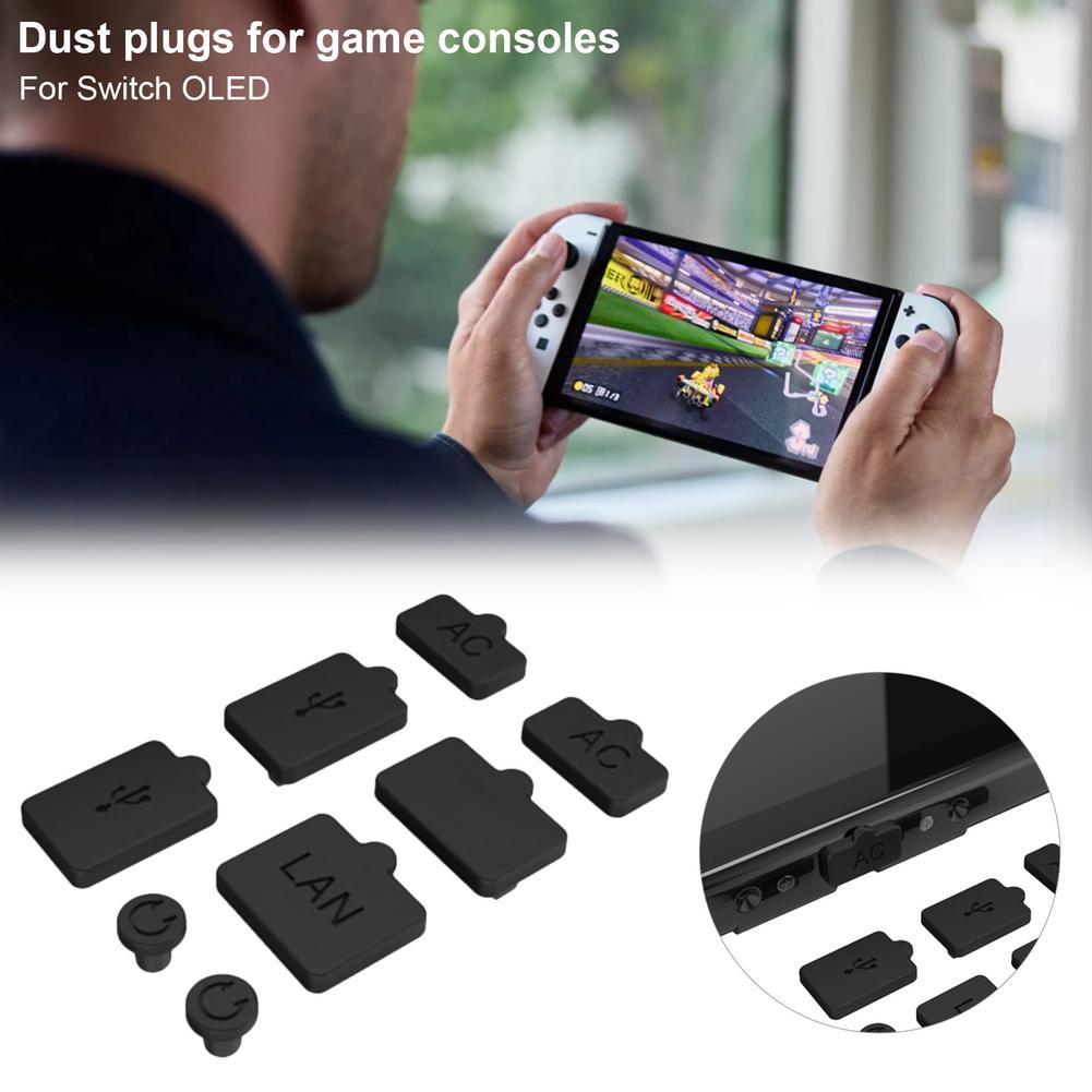 Ốp Silicon Chống Bụi Cho Máy Chơi Game Nintendo Switch OLED NS OLED