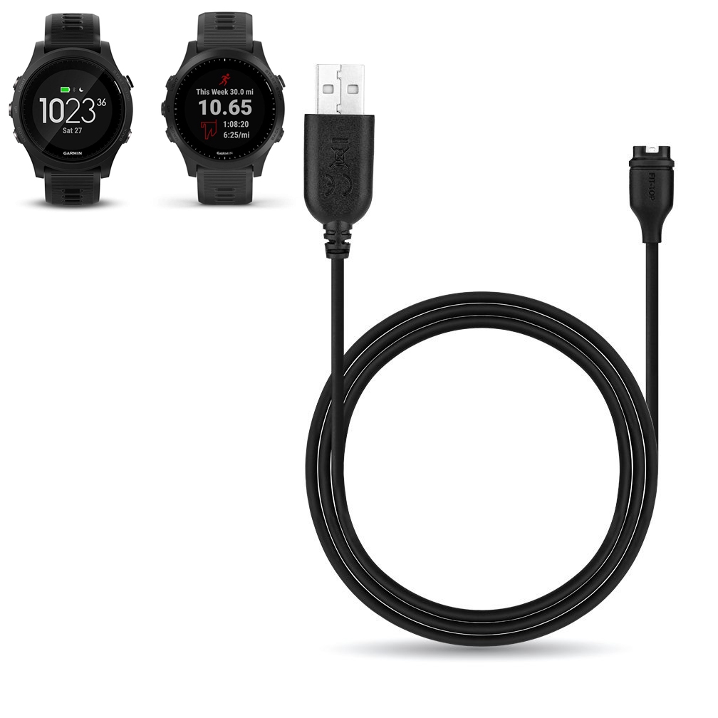 Bộ cáp sạc USB cho Garmin Forerunner 945 245 245m 45 45s