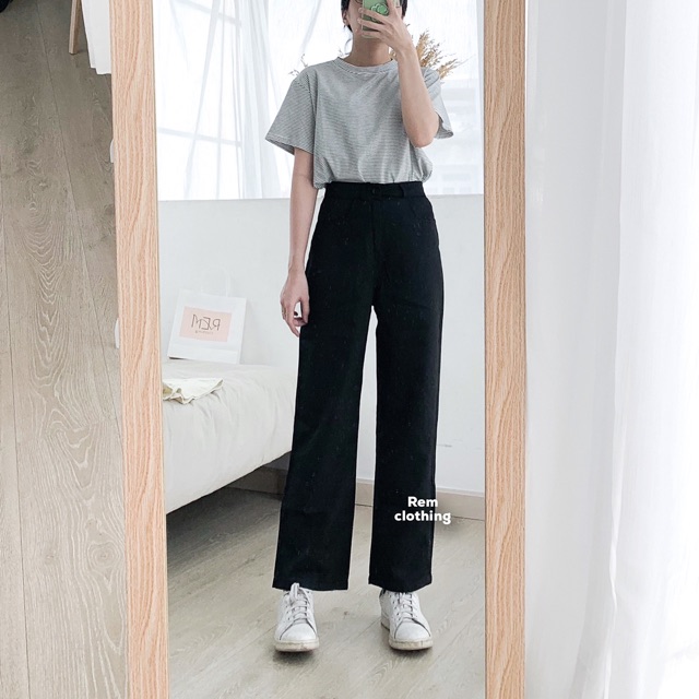 Quần vải suông (Ảnh thật)