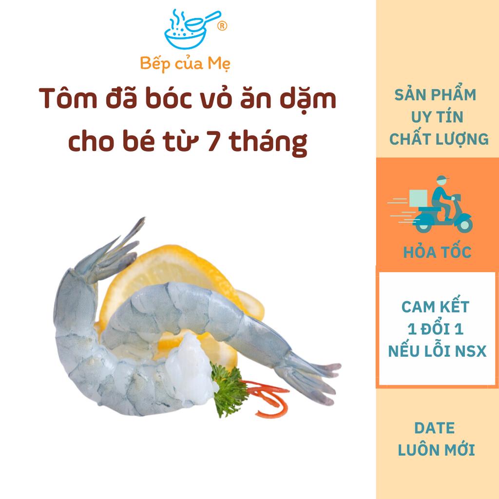 Tôm nõn nấu ăn dặm cho bé từ 7 tháng, gói 30g - 100g, Shop Của Mẹ