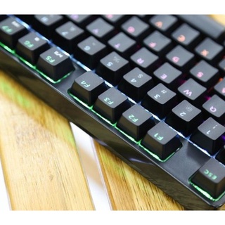 Bàn phím cơ Gaming DAREU EK87 (RED Led, Blue/ Brown/ Red D switch)