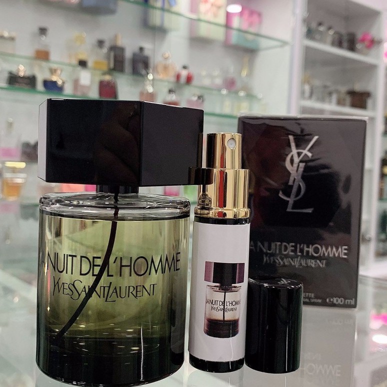 [CAM KẾT CHÍNH HÃNG] Nước Hoa YSL La Nuit de L Homme - Nước hoa nam chính hãng - Mùi thơm ấm áp, cay nồng, quyến rũ