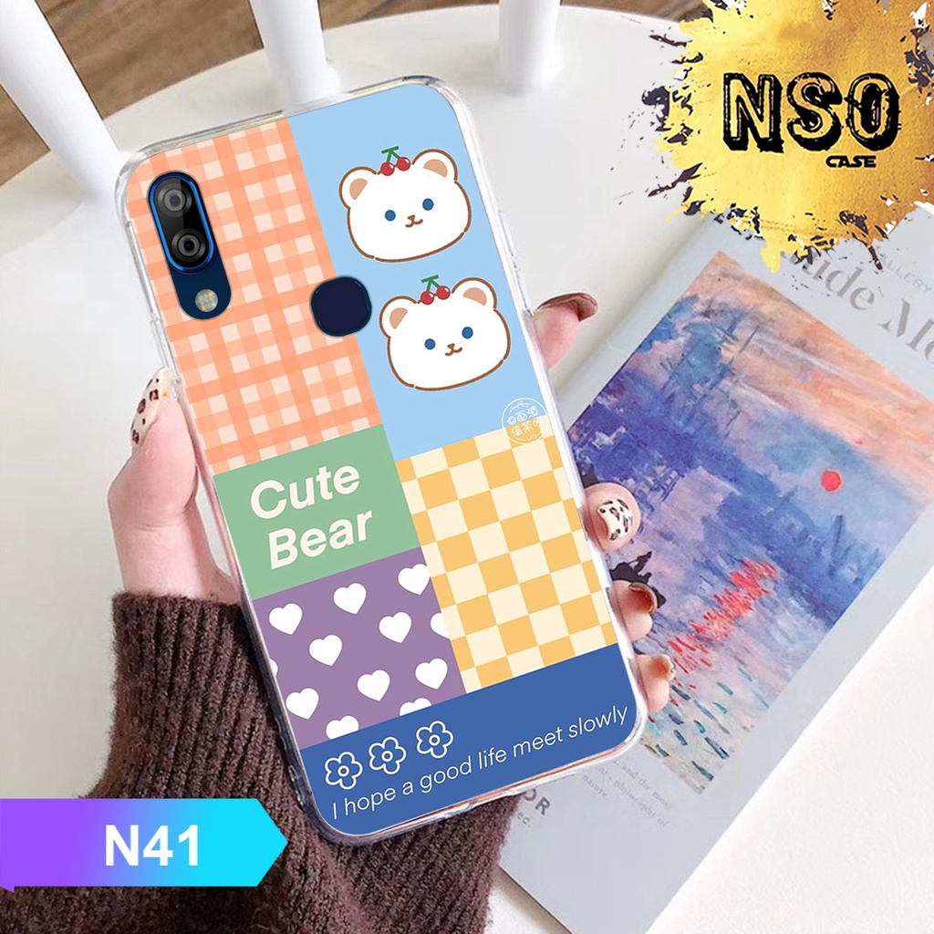 [FREESHIP] Ốp Lưng Vsmart Active 3 - Vsmart Active 1 - Vsmart Active 1 plus In hình họa tiết gấu đáng yêu