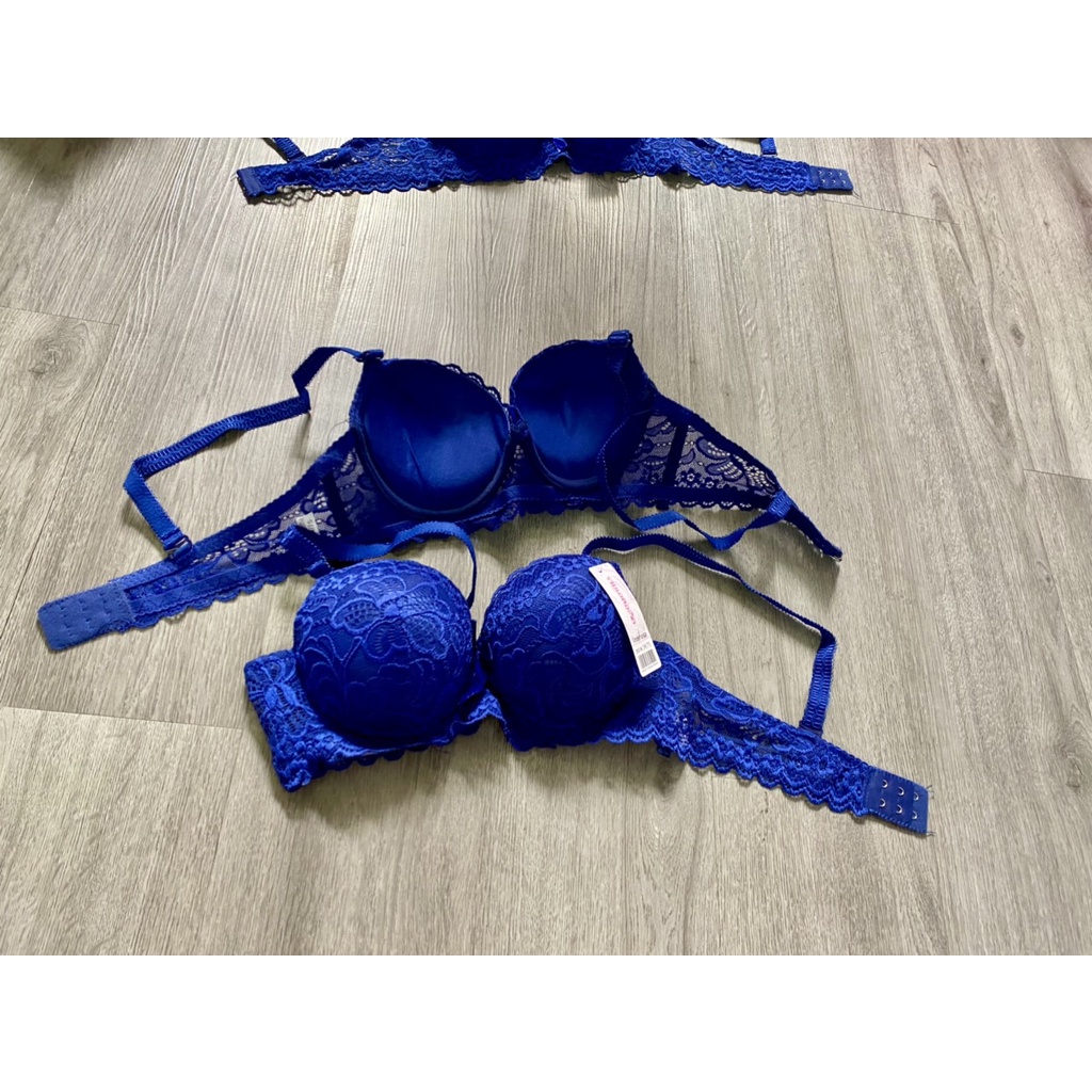 Áo lót ren Thái đệm dày nâng ngực đẩy ngực tạo khe 8382