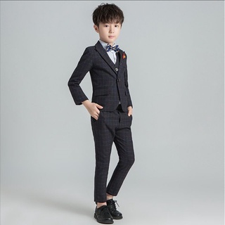 Bộ vest dạ cho bé trai