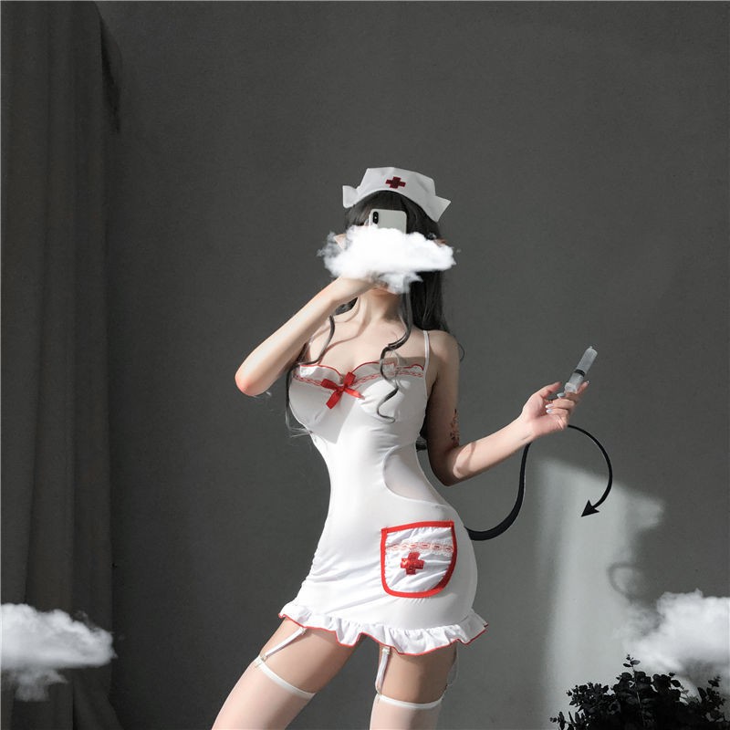 Váy ngủ sexy cô y tá bác sĩ gợi cảm