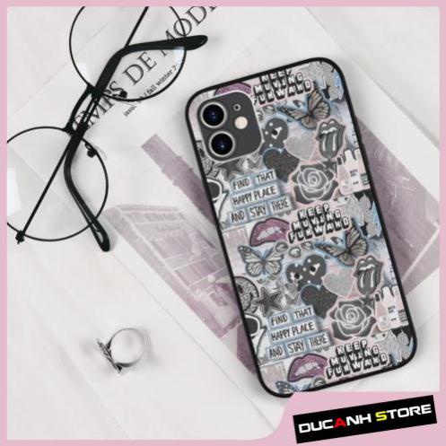Ốp Lưng SAMSUNG hình Tìm Nơi Hạnh Phúc Và Ở Lại Đó collage viền vuông  cho các dòng iPhone PAP20210942