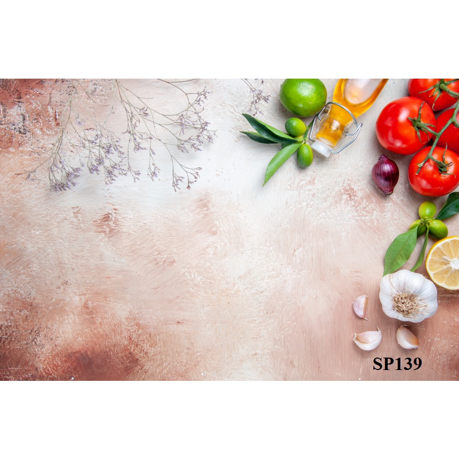Thảm Sản Phông Nền Chụp Ảnh 5D Món Ăn,Bánh Ngọt