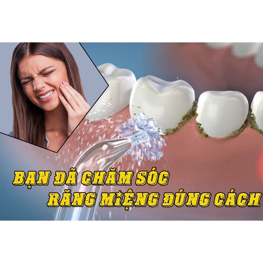 Tăm nước Xiaomi Mijia MEO701 vệ sinh răng miệng cực sạch – Thiết Bị Được Các Nha Sĩ Khuyên Dùng