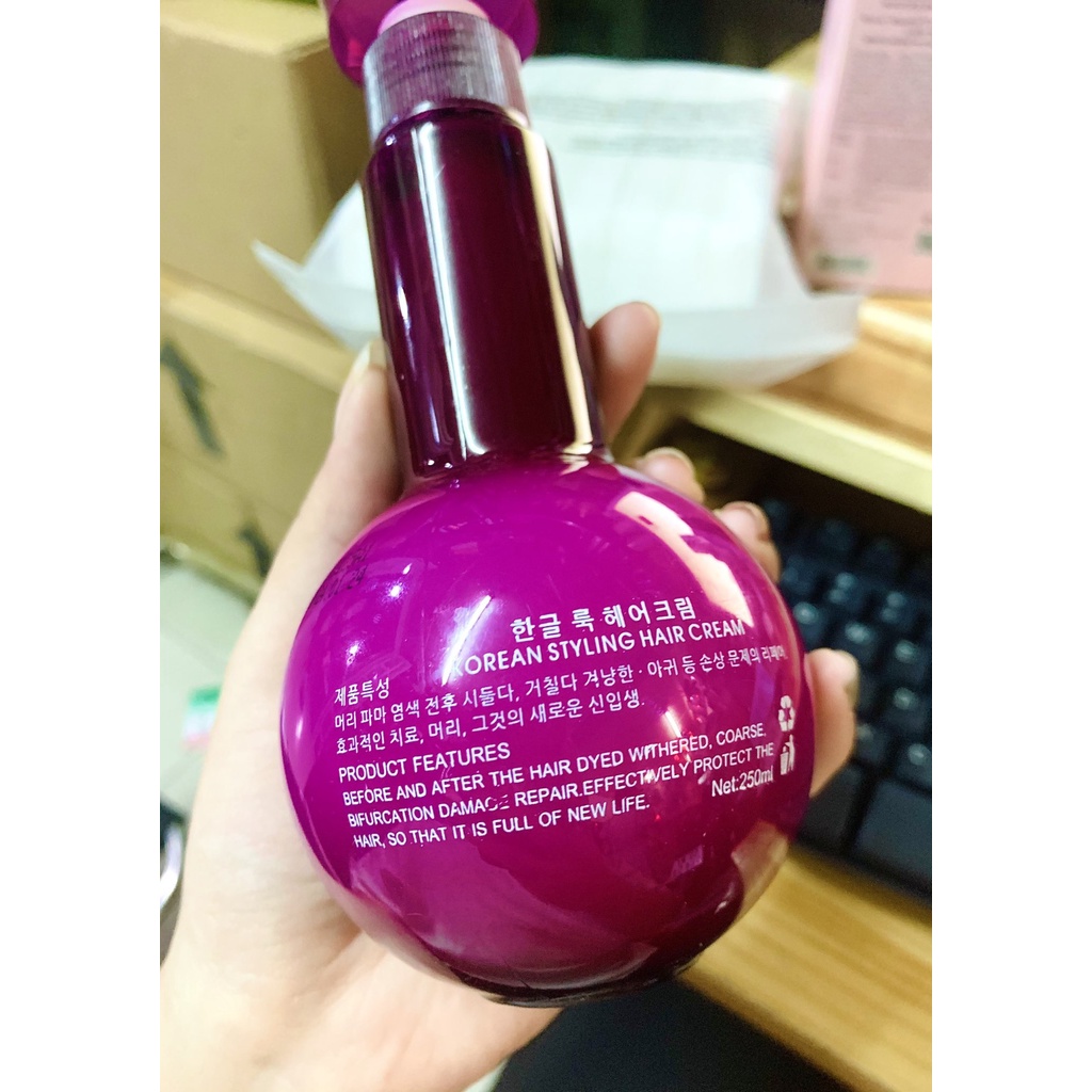 Gel Dưỡng Giữ Nếp Tóc Xoăn Uốn Hàn Quốc 250ML