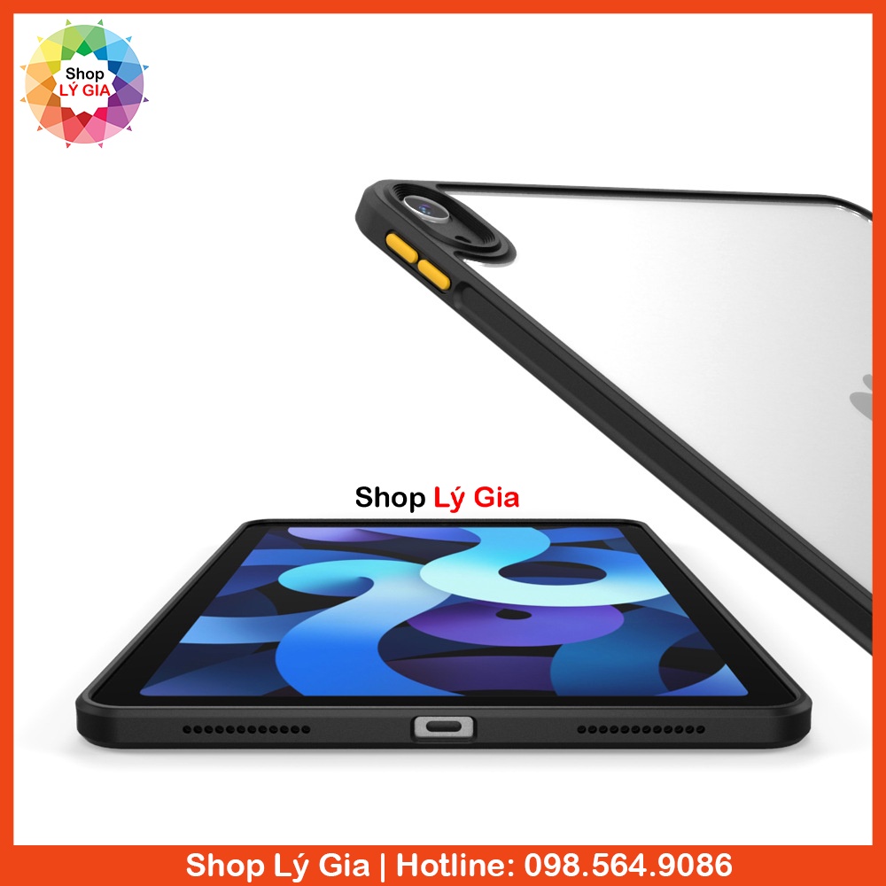 Ốp lưng cao cấp cho iPad Air 4/5 | Chống sốc viền màu