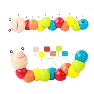 Đồ chơi gỗ - combo đồ chơi gỗ 4 món