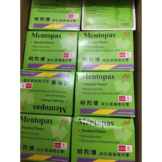 Cao dán Mentopas