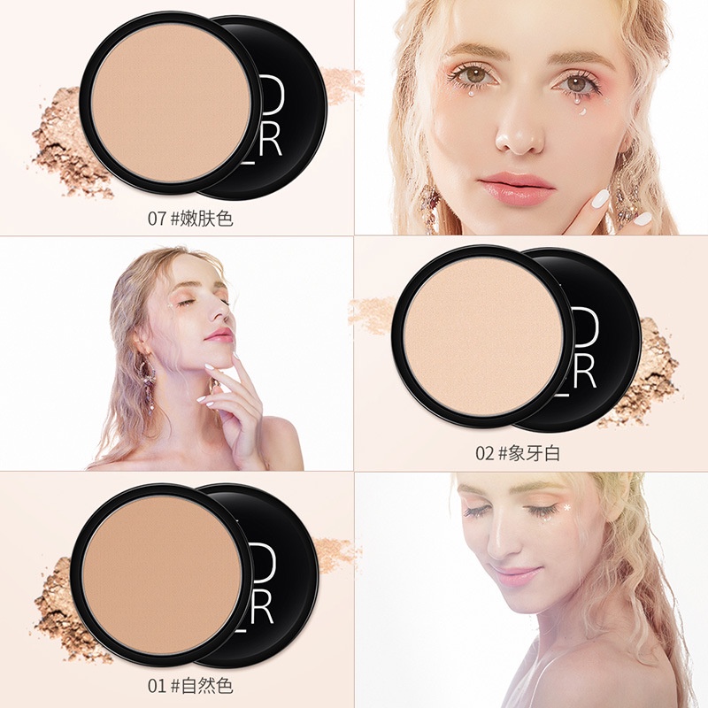 Phấn Phủ Nhẹ Thoáng Khí Kiềm Dầu Độ Bóng Cao Chống Thấm Mồ Hôi