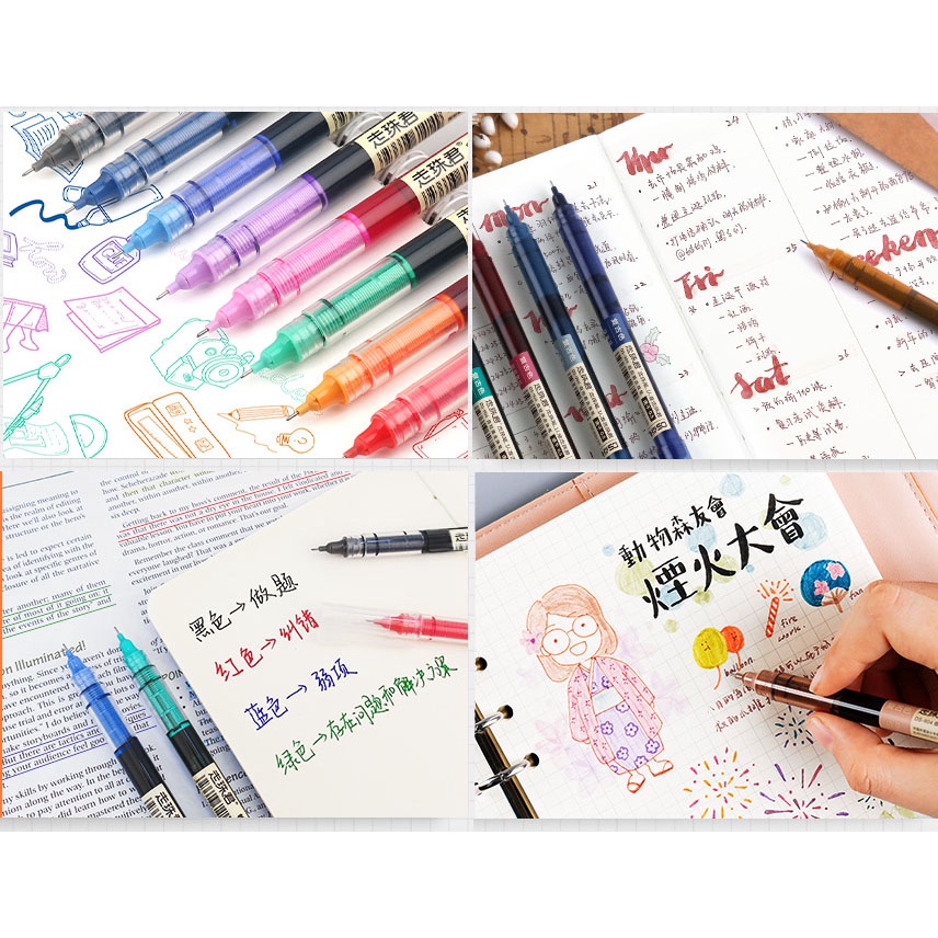 Bút gel nhiều màu winzige