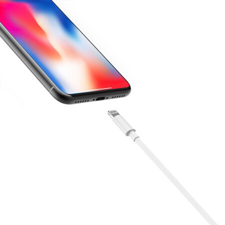 Cáp sạc Xiaomi ZMI Usb type C to Lightning Iphone MFI AL870 (White) 100cm - Chính hãng phân phối