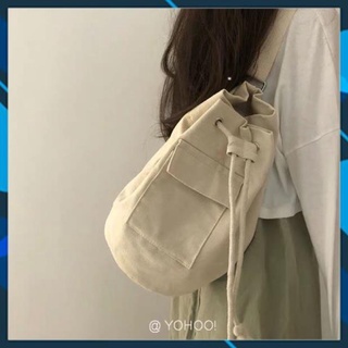 💃 Balo Vải Canvas Dây Rút Unisex 2 Màu VNXK
