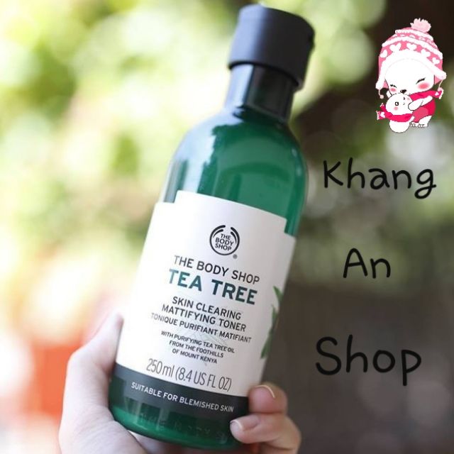 Nước hoa hồng The Body Shop tea tree skin clearing toner