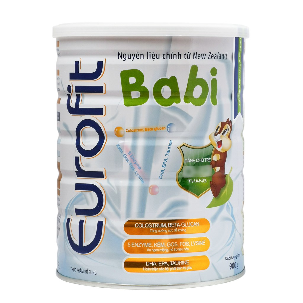 SỮA BỘT EUROFIT 900G