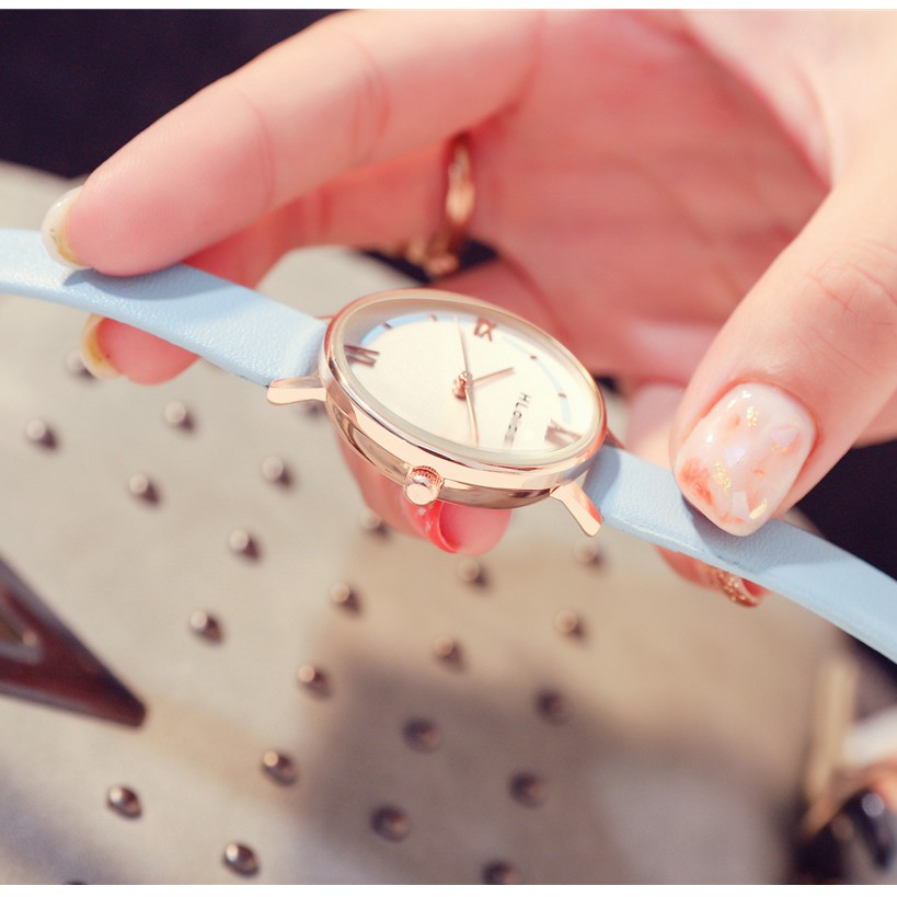 Đồng hồ nữ thời trang Hloios H02 mẫu mới cực đẹp, phong cách Hàn Quốc cá tính | BigBuy360 - bigbuy360.vn