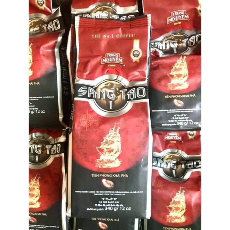 Cà phê rang xay Sáng tạo 1 - Trung Nguyên Legend - Bịch 340gr