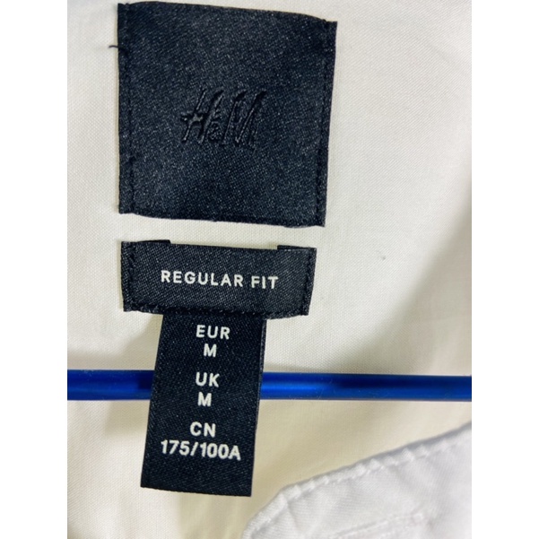 Áo sơ mi cổ lạ H&M size L