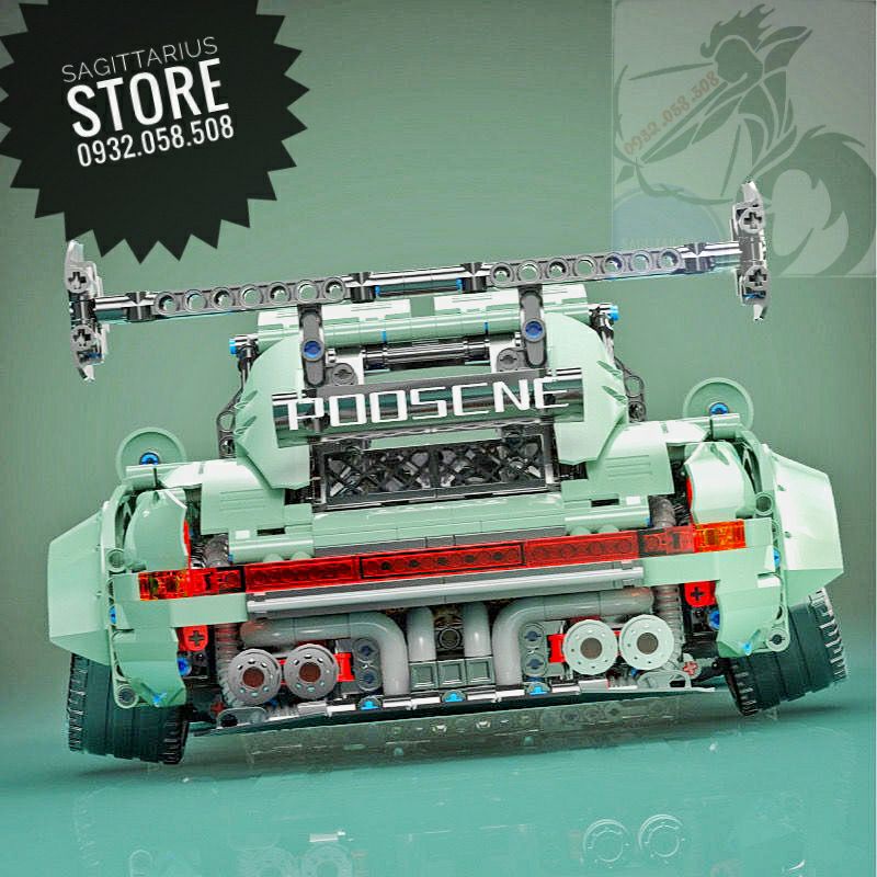 Lego Kbox 10220 Lắp Ráp Siêu Xe Porsche 964