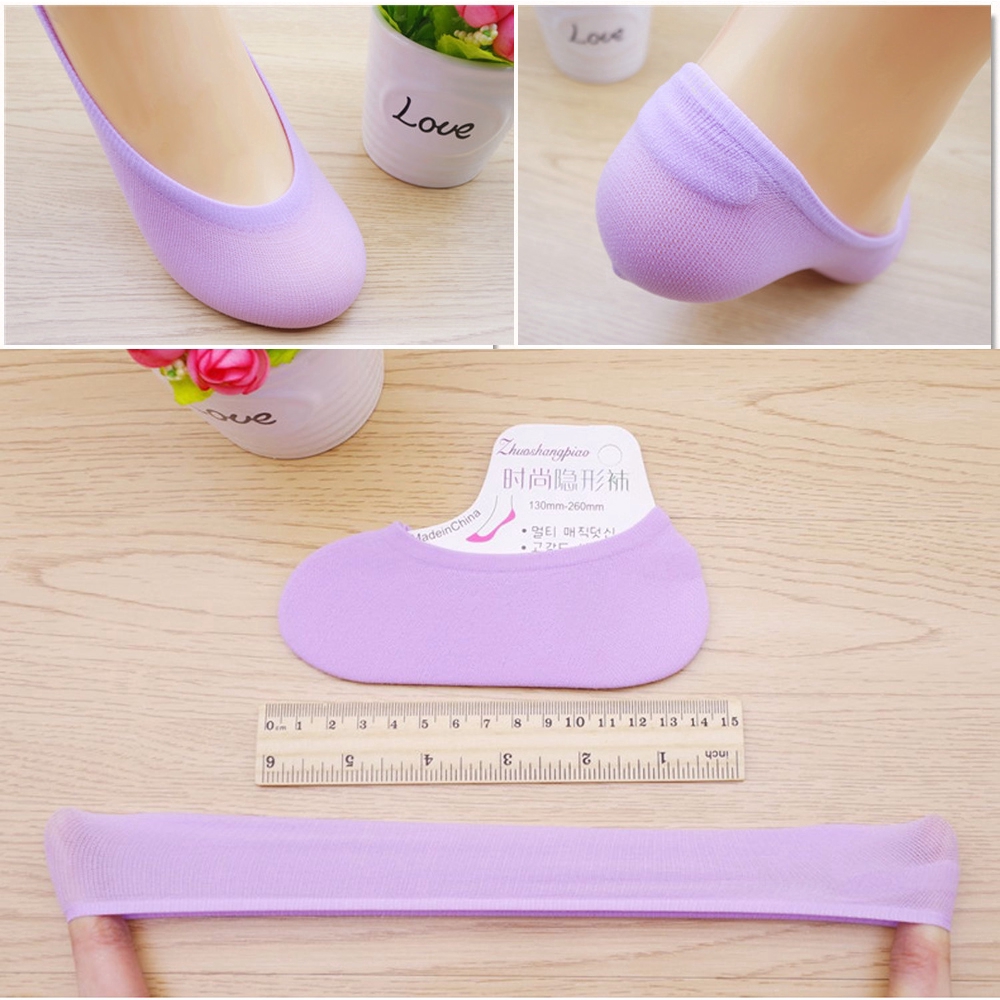 Vớ Cotton Cổ Thấp Thời Trang Cho Nữ