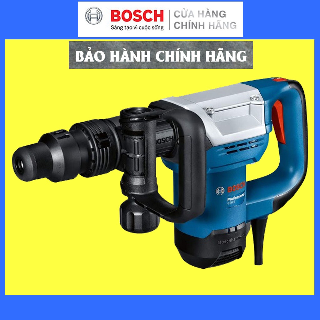 Máy Đục Phá Bê Tông Bosch GSH 5, Mạnh Mẽ, Công Suất Lớn