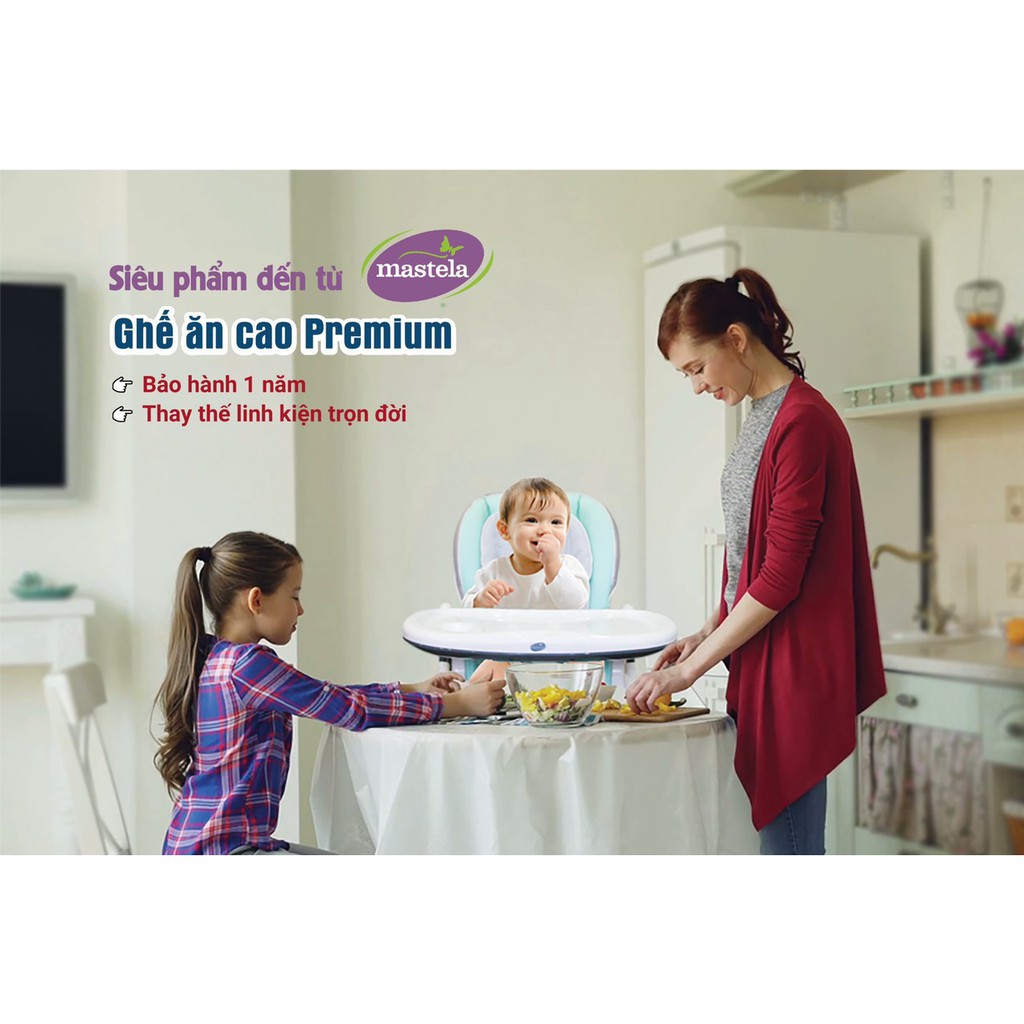 Ghế ngồi ăn cao đa năng Mastela Premium / Umoo 04