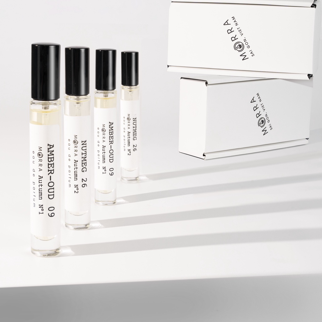 Combo nước hoa 10ml Nutmeg 26 + Amber - Oud 09 | Thế Giới Skin Care