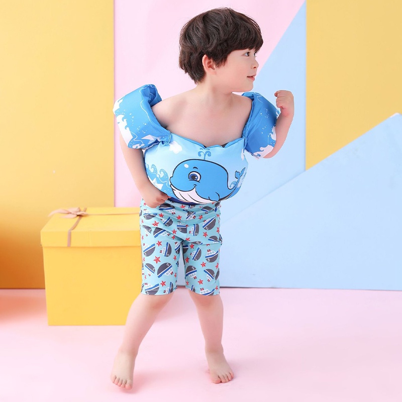 Phao đeo cánh tay cho bé trai bé gái tập bơi kiểu dáng động vật