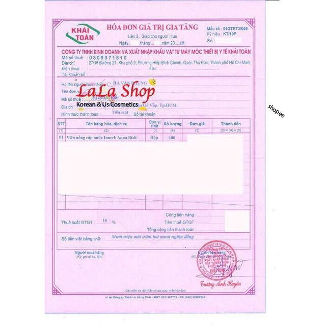 bon ( Hộp 70v) Cấp nước Aqua Rich | BigBuy360 - bigbuy360.vn