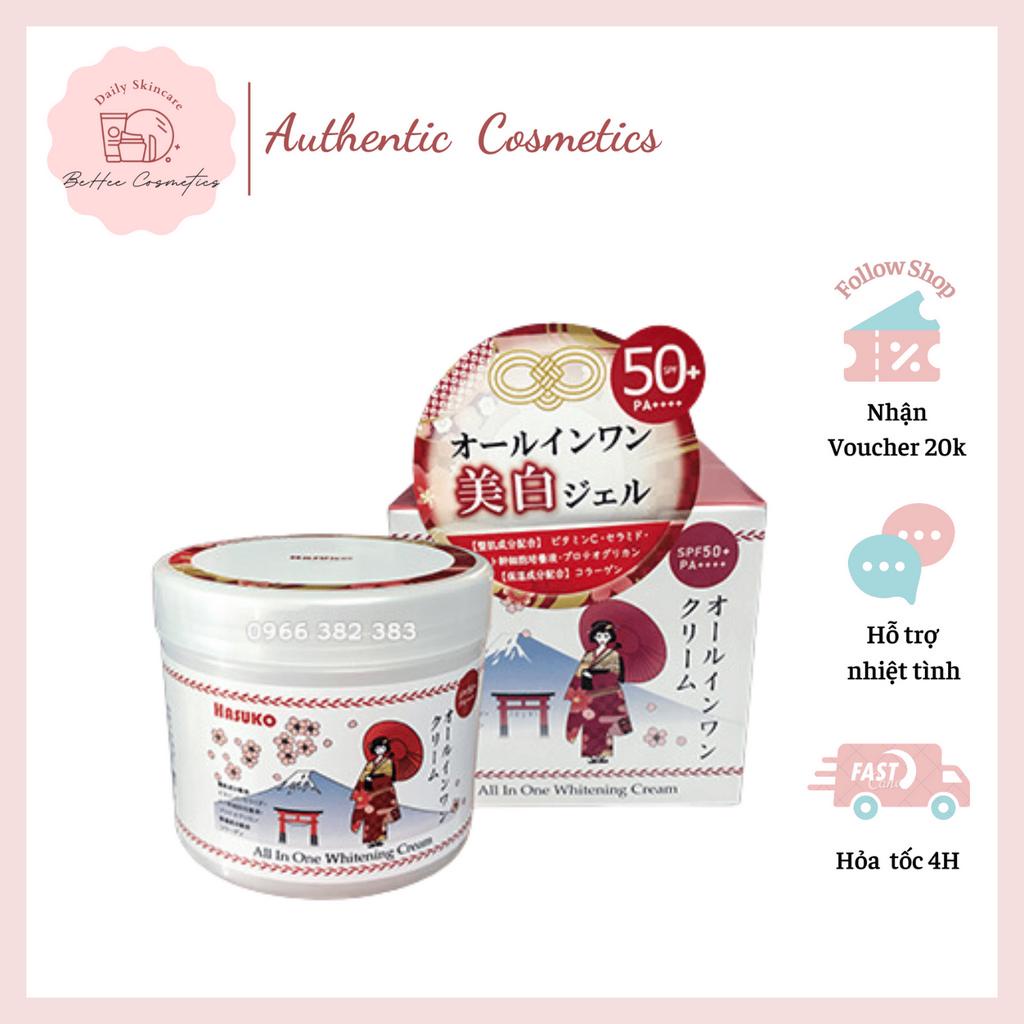 Ủ TRẮNG HASUKO ALL IN ONE WHITENING CREAM NHẬT BẢN