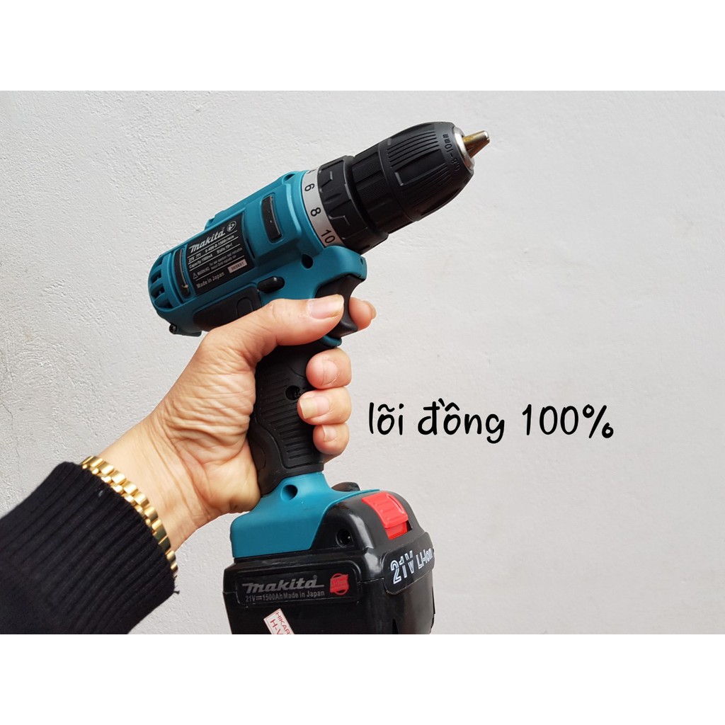 Máy khoan pin makita 21v