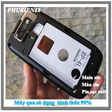 [Mã ELMS5 giảm 7% đơn 300K] Điện Thoại Nokia E63 chính hãng Main Zin Màn zin bảo hành 12 Tháng | BigBuy360 - bigbuy360.vn