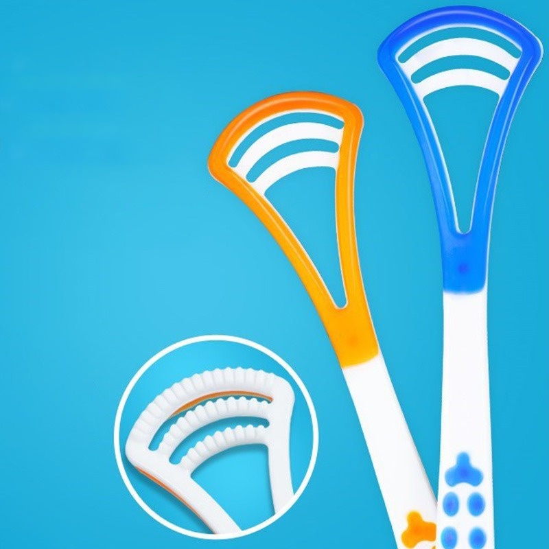 Dụng Cụ Cạo Lưỡi Bằng Silicone Tiện Dụng