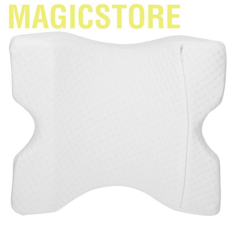 Magicstore Arch U Shape Pillow Curved Memory Foam Sleeping Neck for Home Office Bed